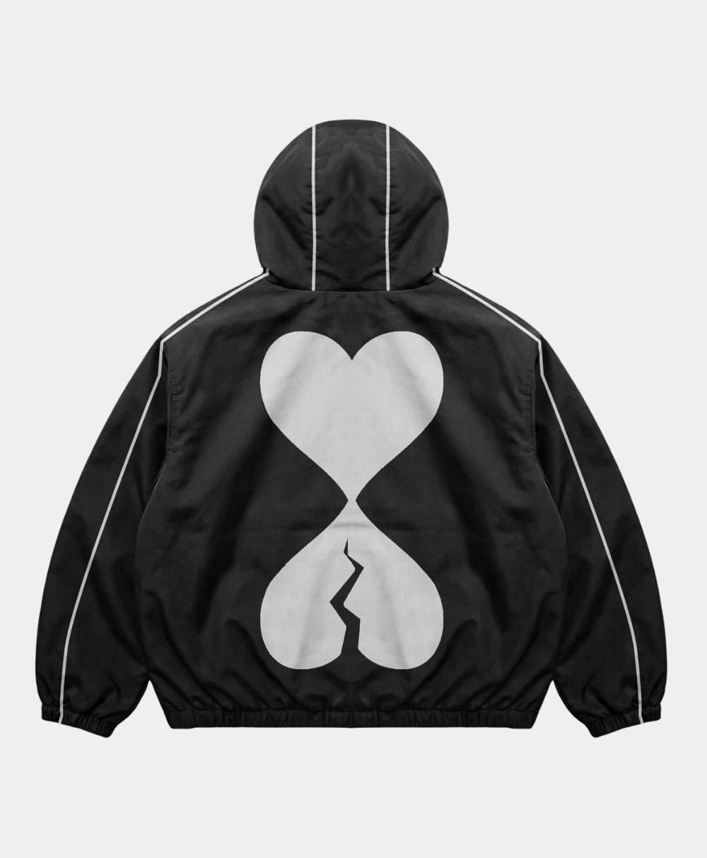 Foreva nylon black tracksuit