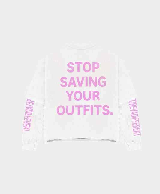 FOREVADIFFERENT – WHITE LONG SLEEVE