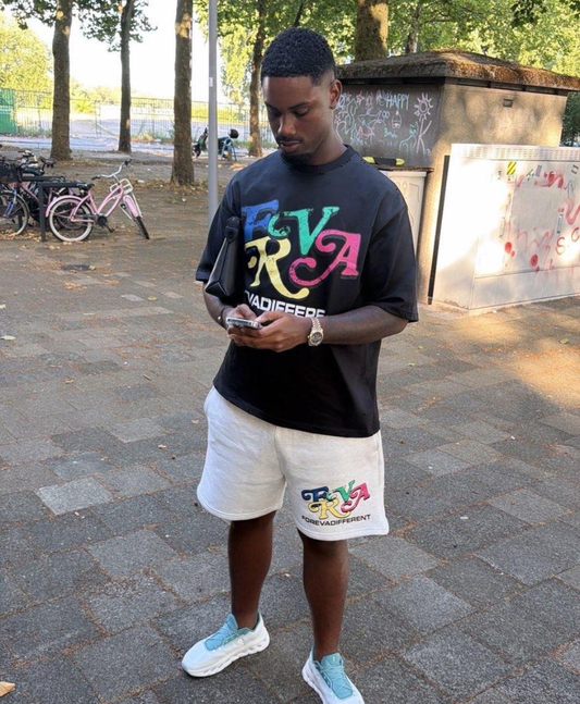FOREVADIFFERENT "FOREVA" T-Shirt – Black