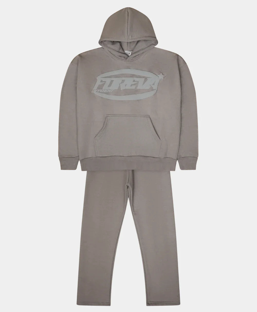FOREVADIFFERENT Dark Grey Tracksuit