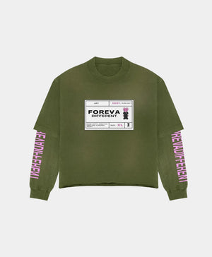 OLIVE GREEN – Stop Saving Your Outfits Long Sleeve