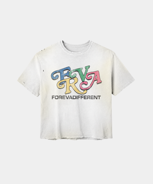 FOREVADIFFERENT "FOREVA" T-Shirt – White