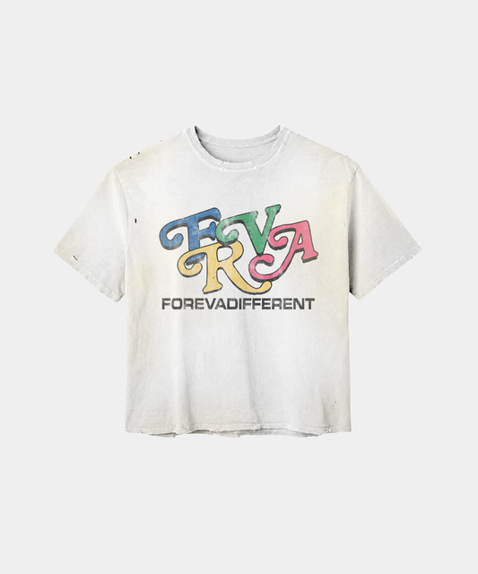 FOREVADIFFERENT "FOREVA" T-Shirt – White