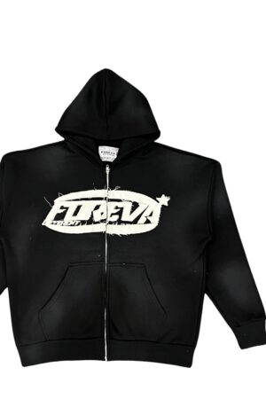 Black ForevaDifferent zipper