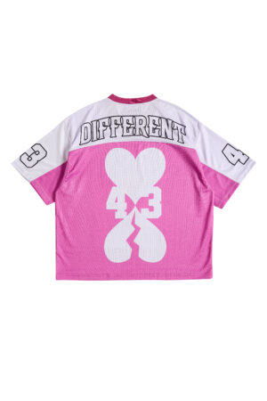 ForevaDifferent Mesh Jersey – Pink & White Edition